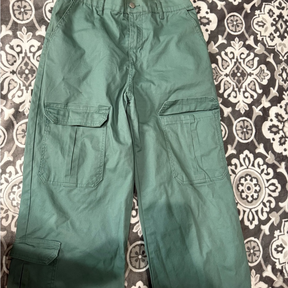 Green Cargo Pants